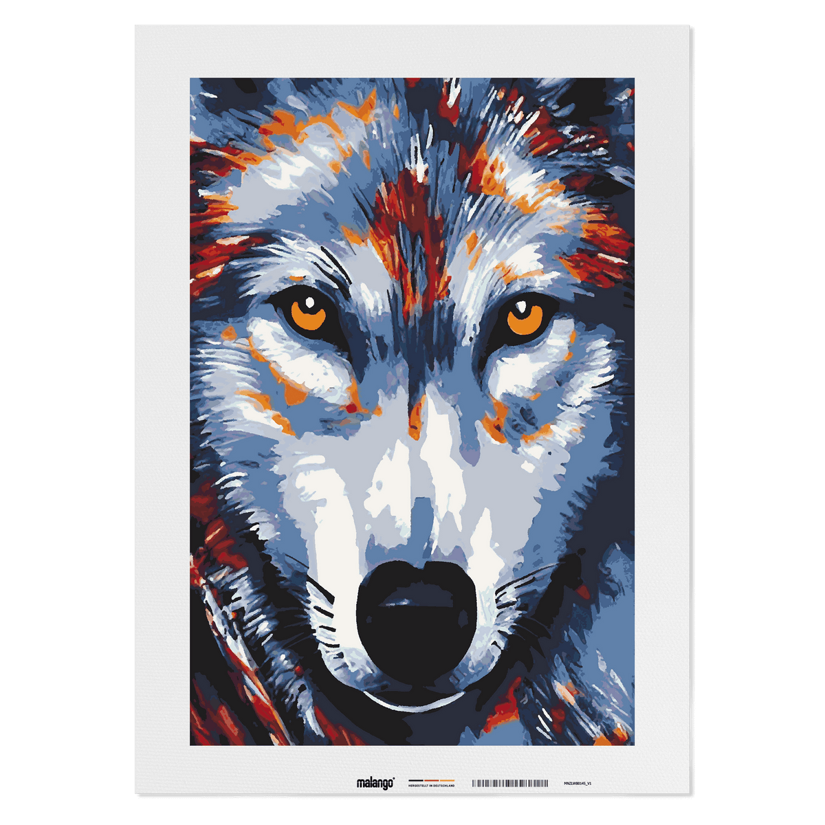 Malen nach Zahlen - Wolf Whitney