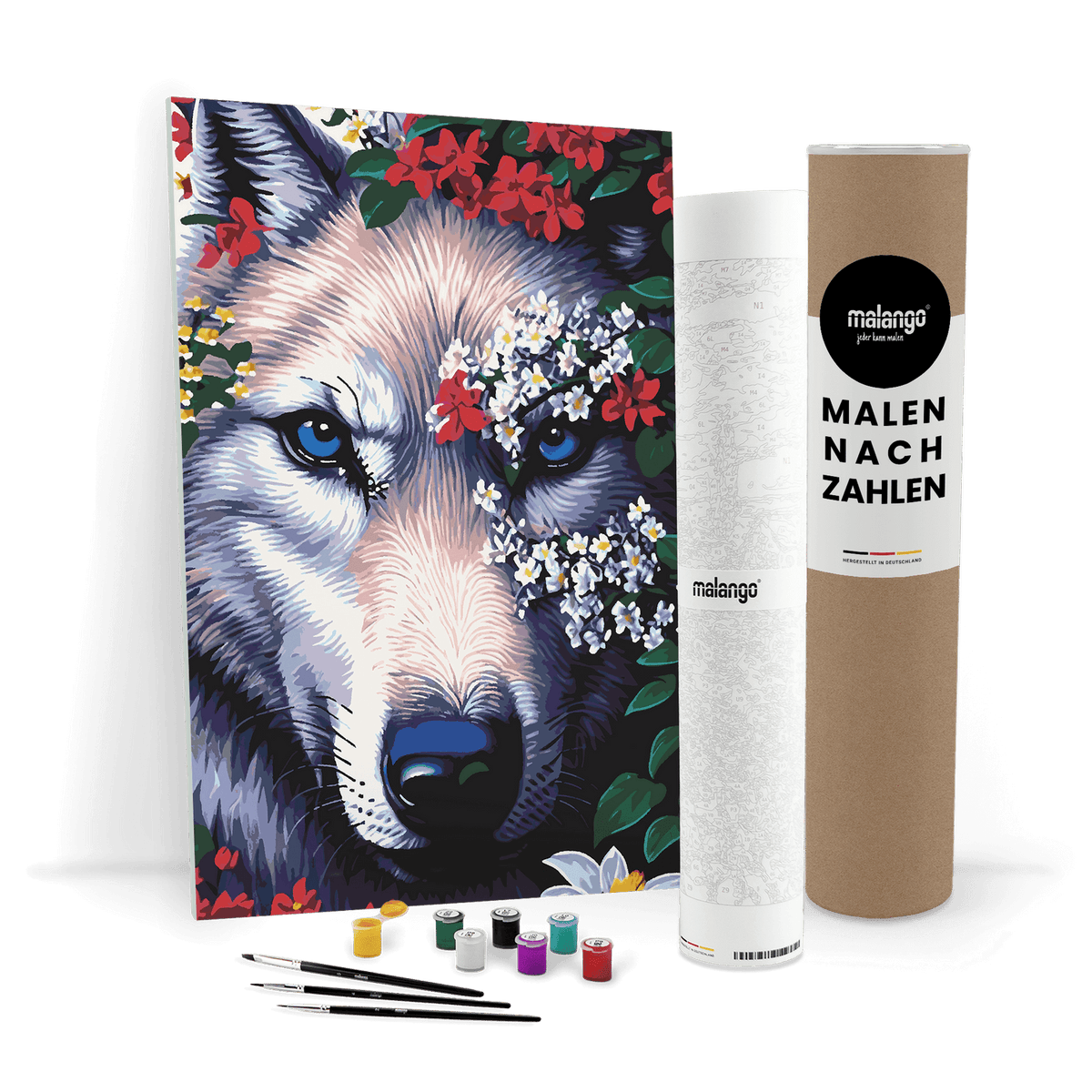 Malen nach Zahlen - Wolf Winfried