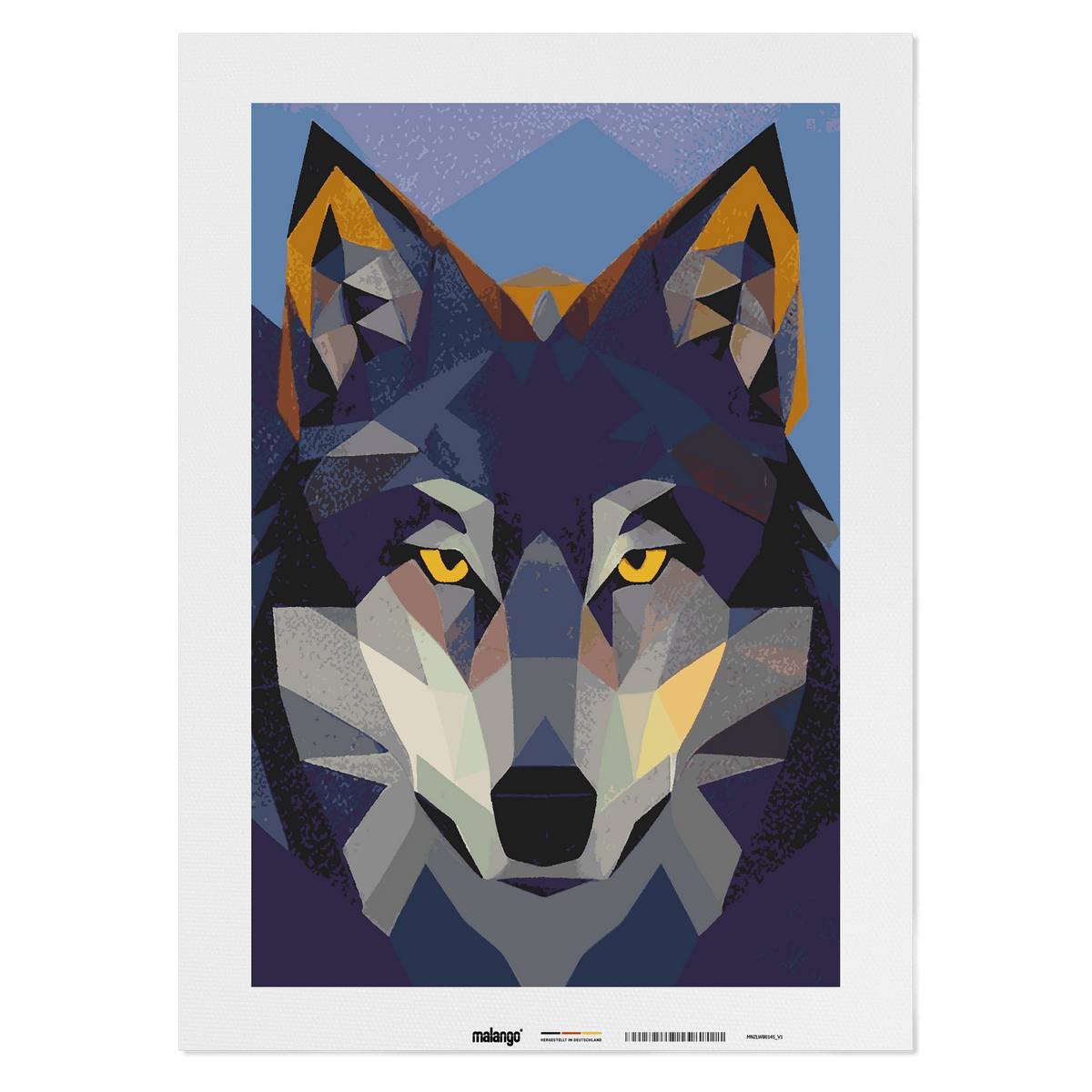 Malen nach Zahlen - Wolf Wodan