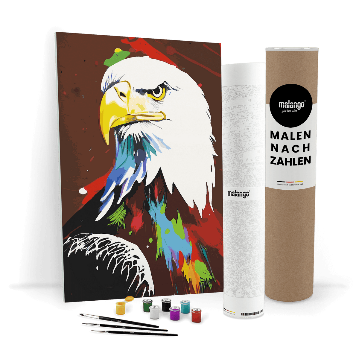 Malen nach Zahlen - Adler Adam