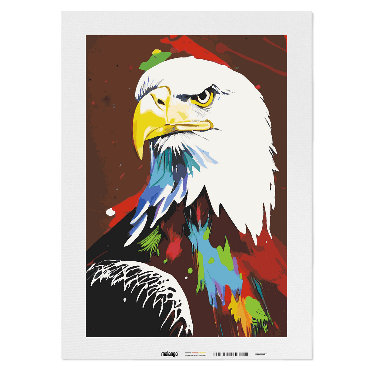 Malen nach Zahlen - Adler Adam