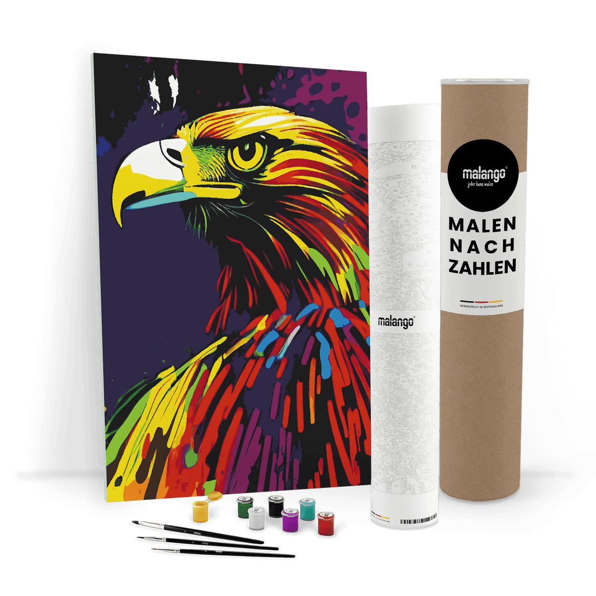 Malen nach Zahlen - Adler Addi