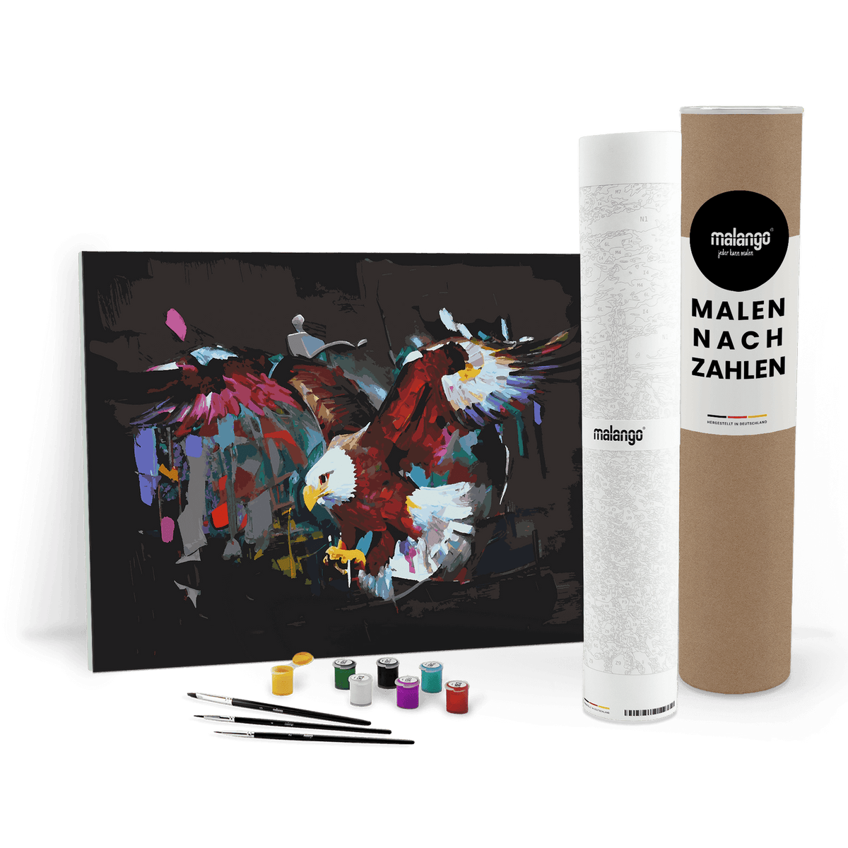 Malen nach Zahlen - Adler Adriana