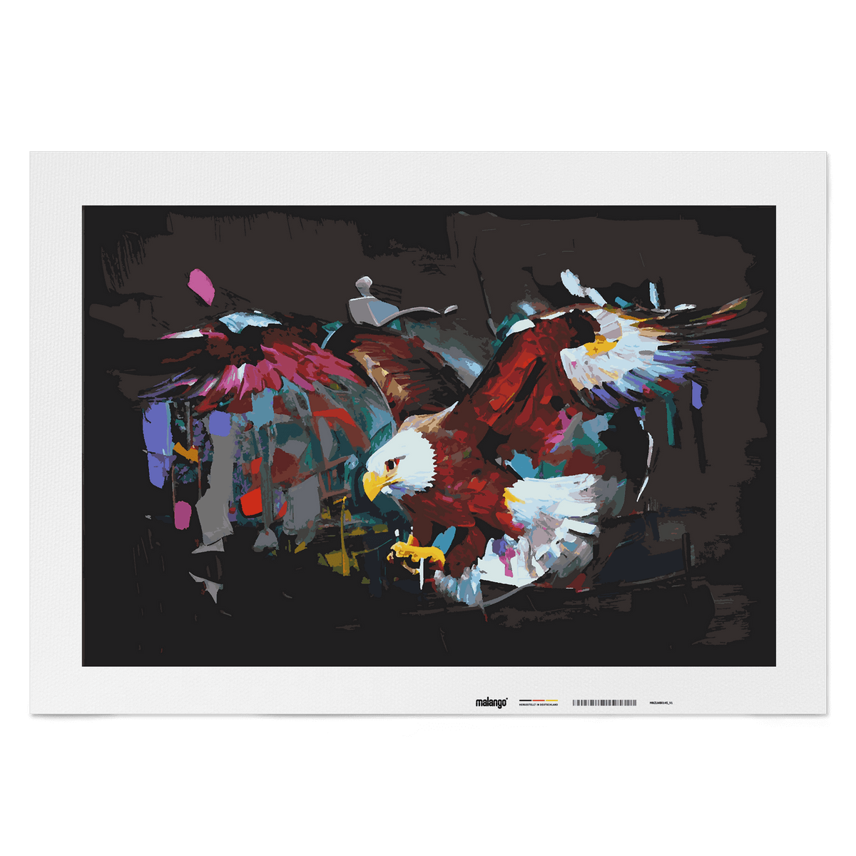 Malen nach Zahlen - Adler Adriana