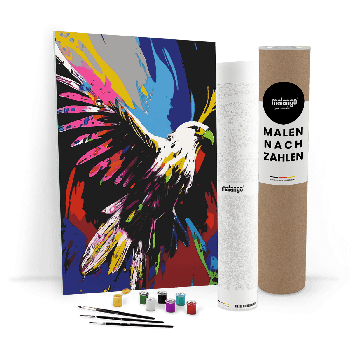 Malen nach Zahlen - Adler Ares