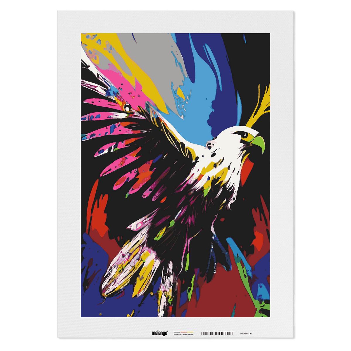 Malen nach Zahlen - Adler Ares