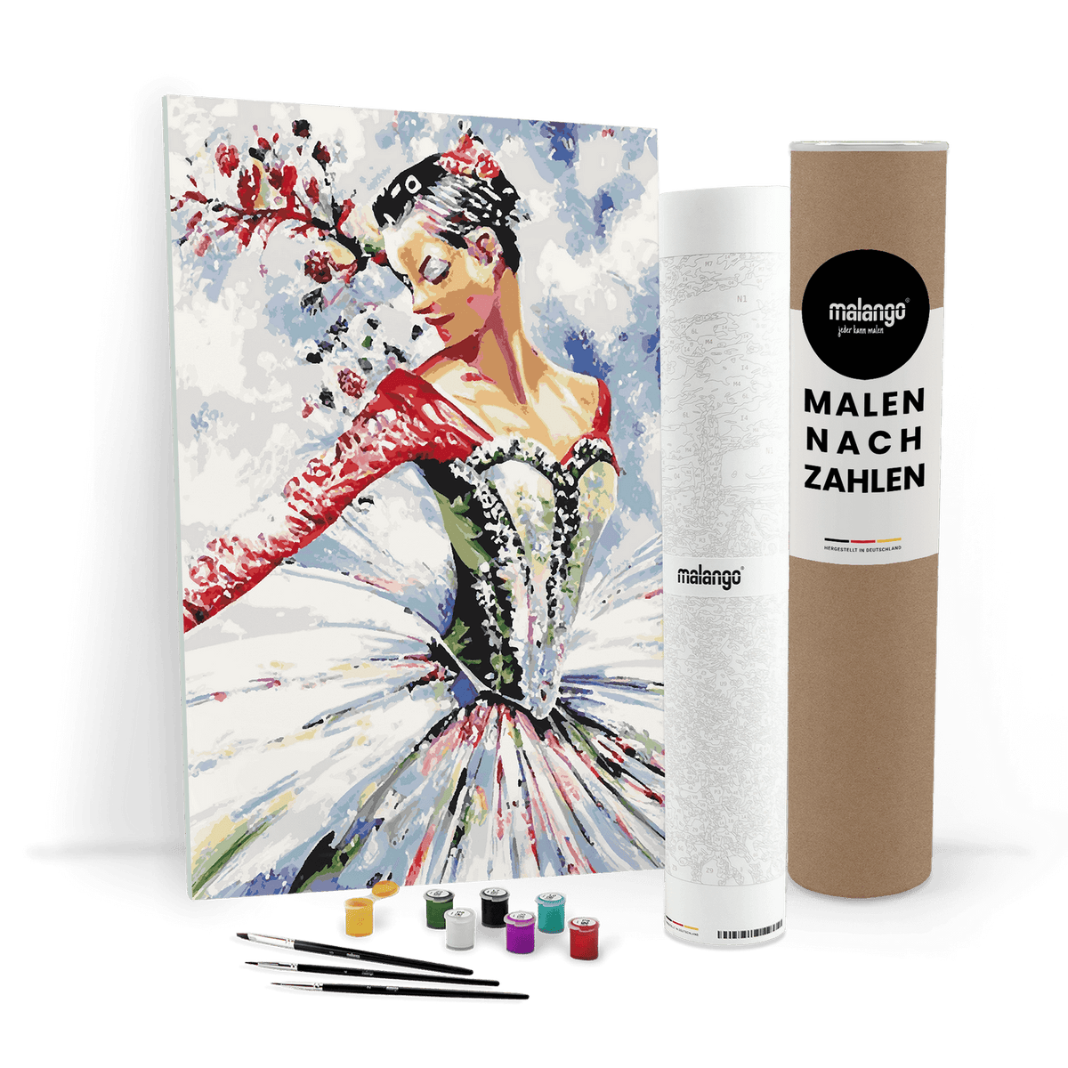 Malen nach Zahlen - Ballerina Barbara