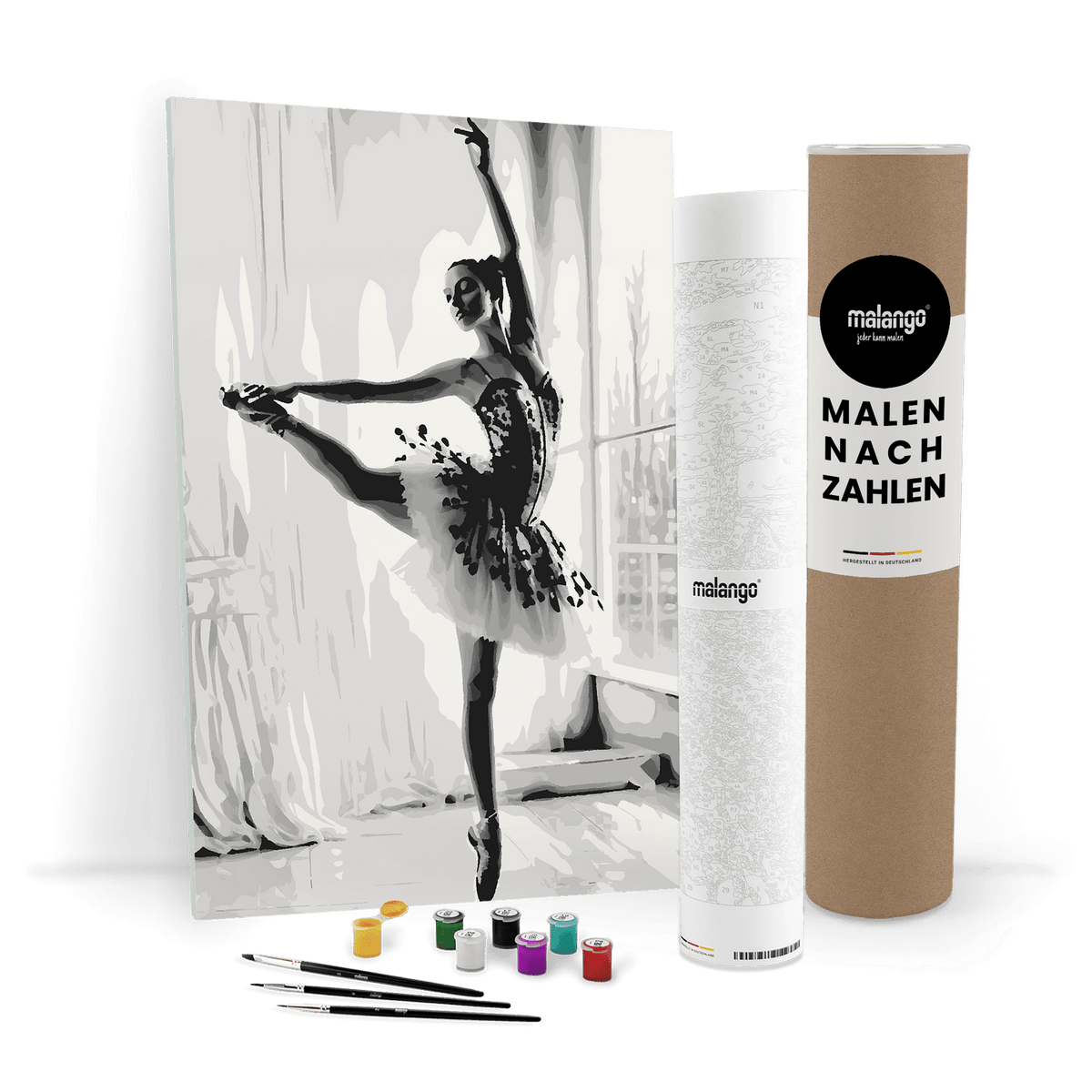 Malen nach Zahlen - Ballerina Bella