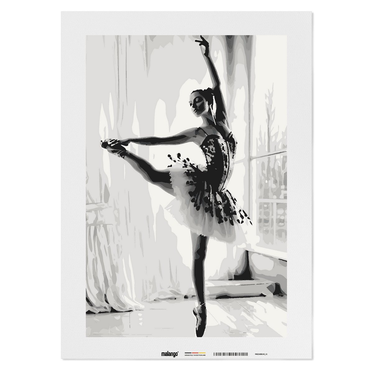 Malen nach Zahlen - Ballerina Bella