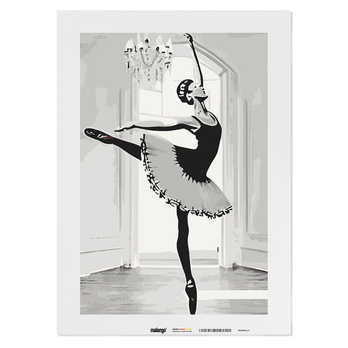 Malen nach Zahlen - Ballerina Blair