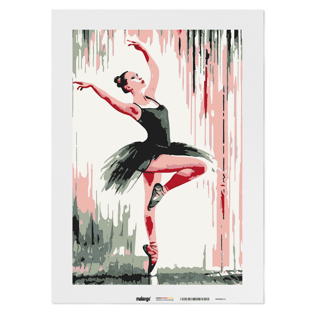 Malen nach Zahlen - Ballerina Britney