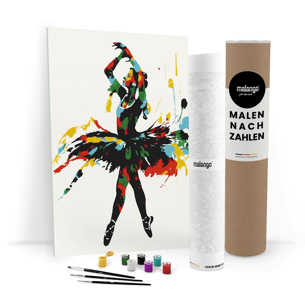 Malen nach Zahlen - Ballerina Bryanna