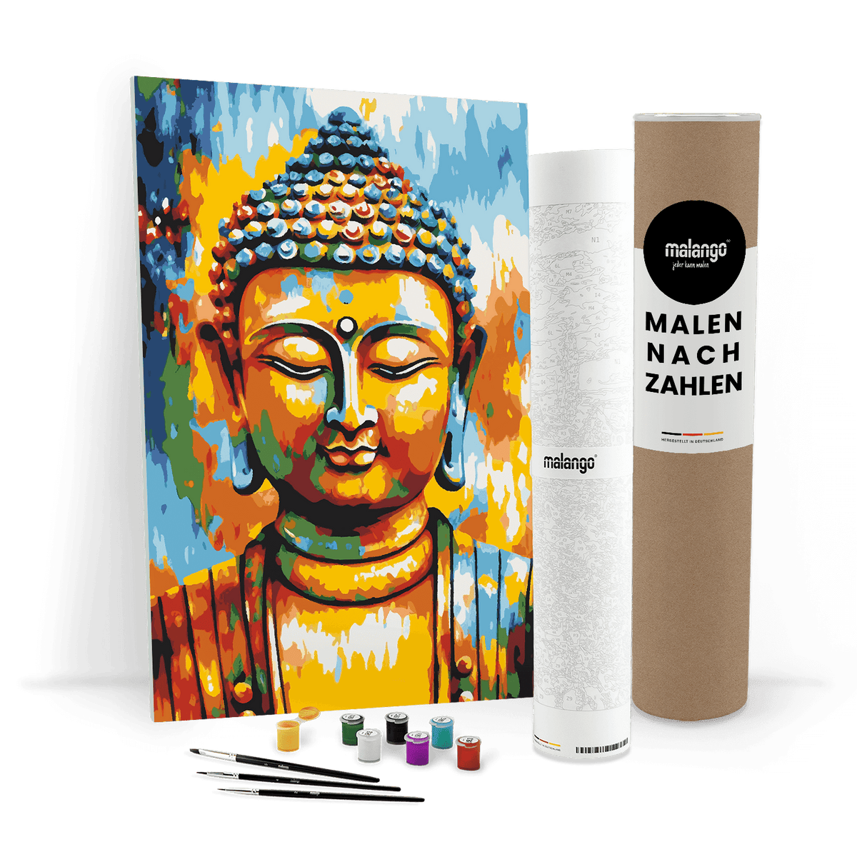 Malen nach Zahlen - Buddha Bob