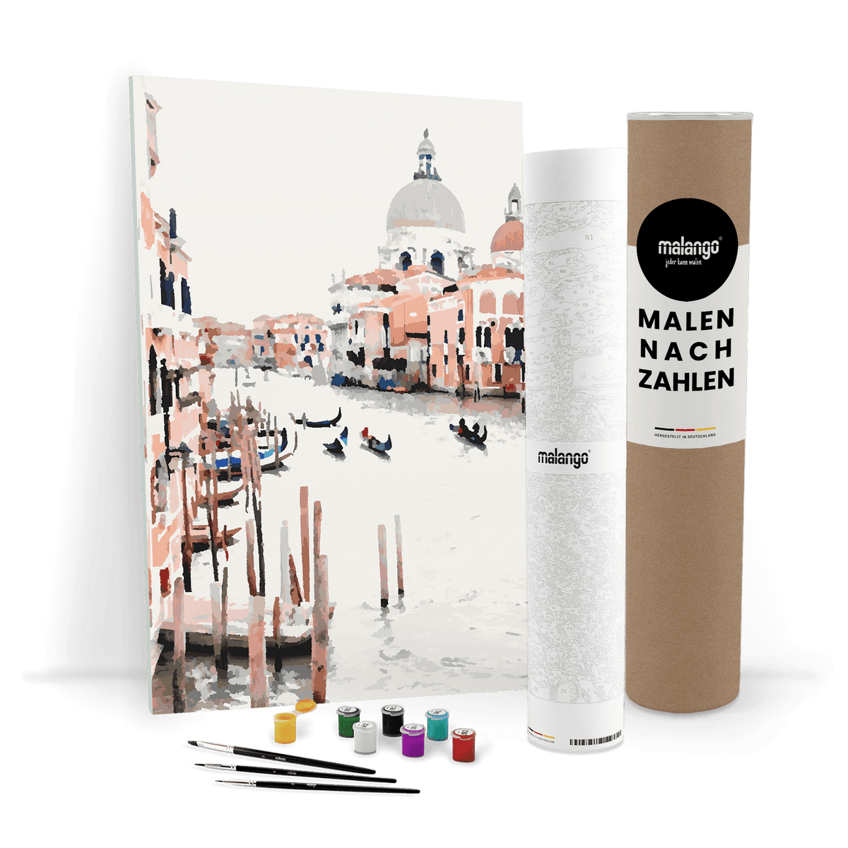 Malen nach Zahlen - Canale Grande in Venedig