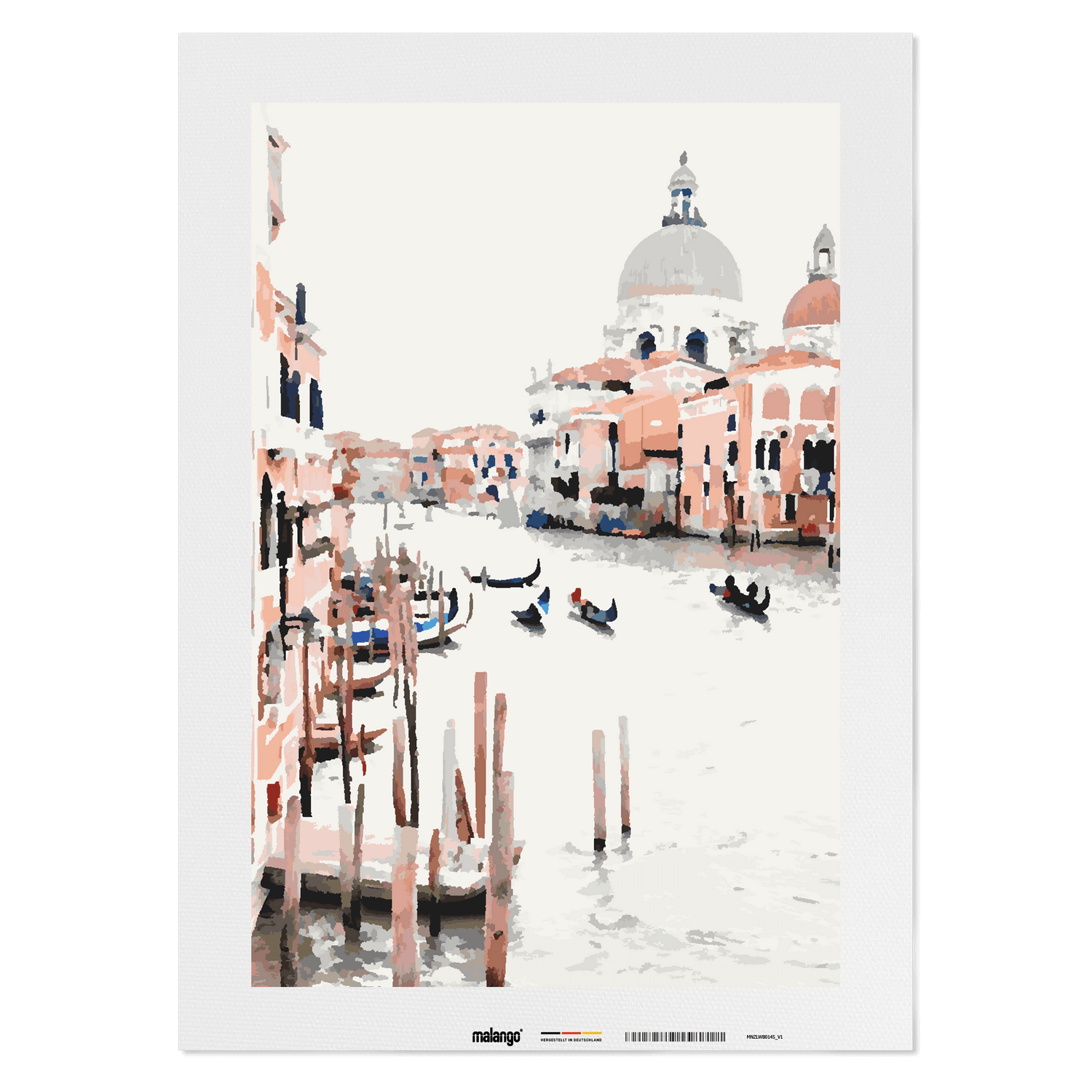 Malen nach Zahlen - Canale Grande in Venedig