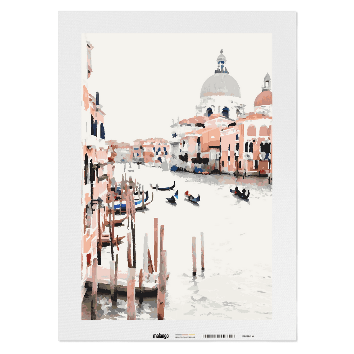 Malen nach Zahlen - Canale Grande in Venedig