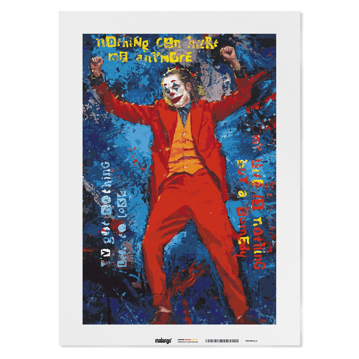 Malen nach Zahlen - JOKER - NOTHING CAN HURT ME ANYMORE - LIMITED EDITION