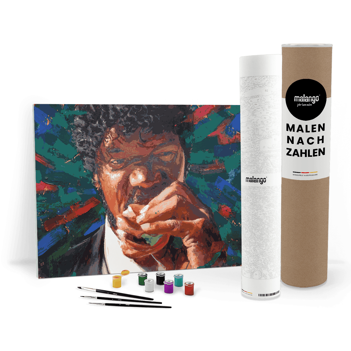 Malen nach Zahlen - PULP FICTION - JULES WINNFIELD LIKES BIG KAHUNA BURGER - LIMITED EDITION