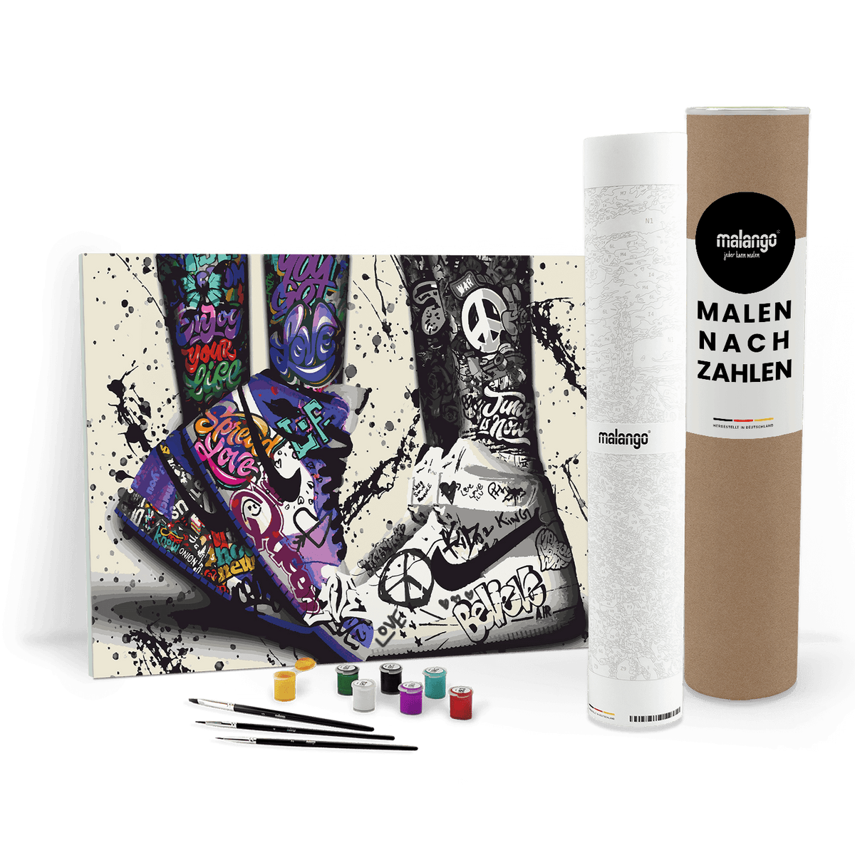 Malen nach Zahlen - JORDAN - BELIVE IN PEACE - LIMITED EDITION