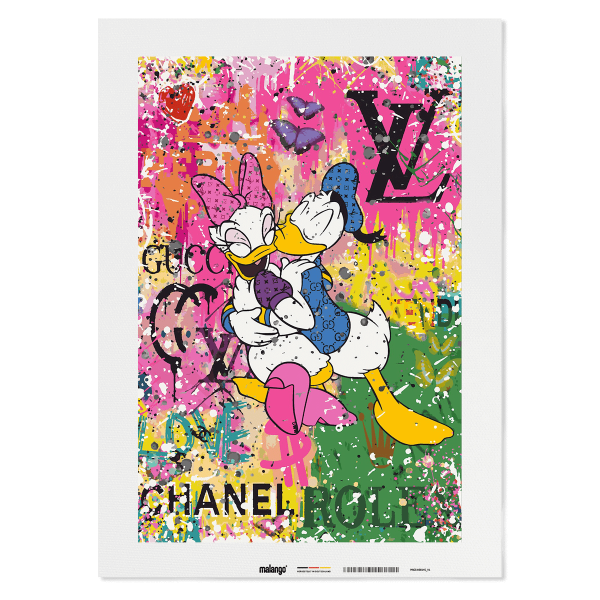 Malen nach Zahlen - DAISY FALL IN LOVE - LIMITED EDITION