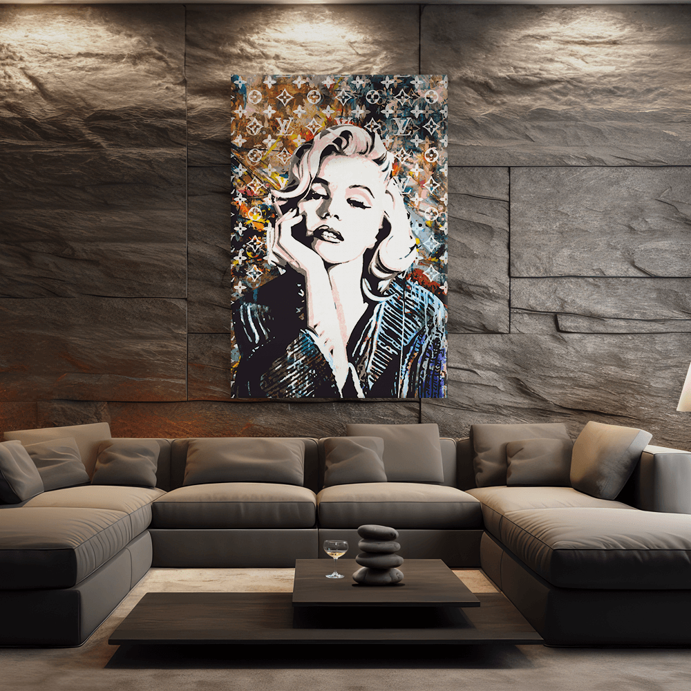 Malen nach Zahlen - MARILYN MONROE - HEY YOU - LIMITED EDITION