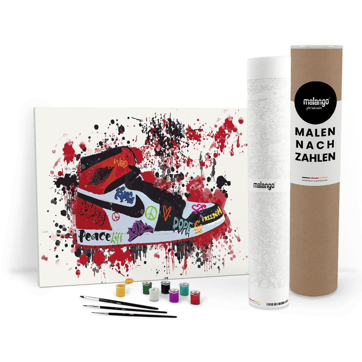 Malen nach Zahlen - JORDAN - LOVE AND PEACE - LIMITED EDITION