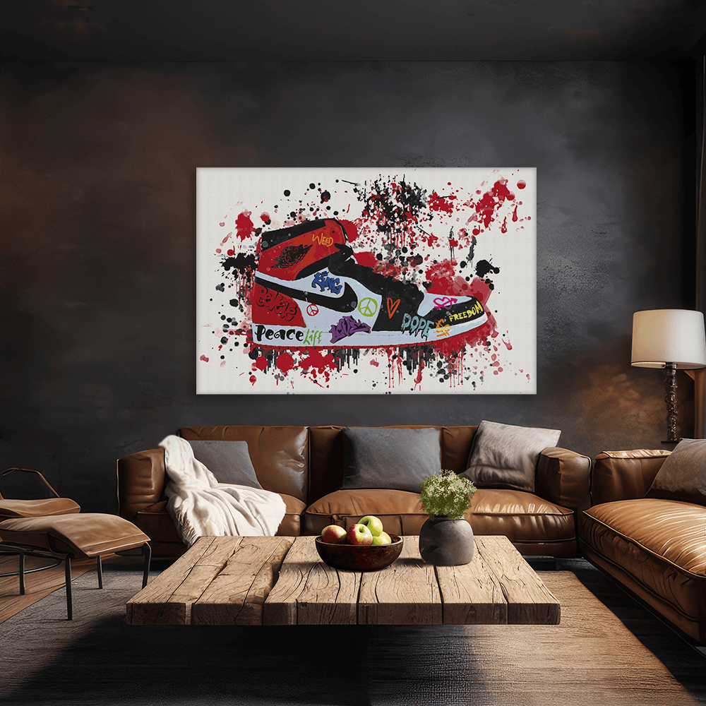 Malen nach Zahlen - JORDAN - LOVE AND PEACE - LIMITED EDITION