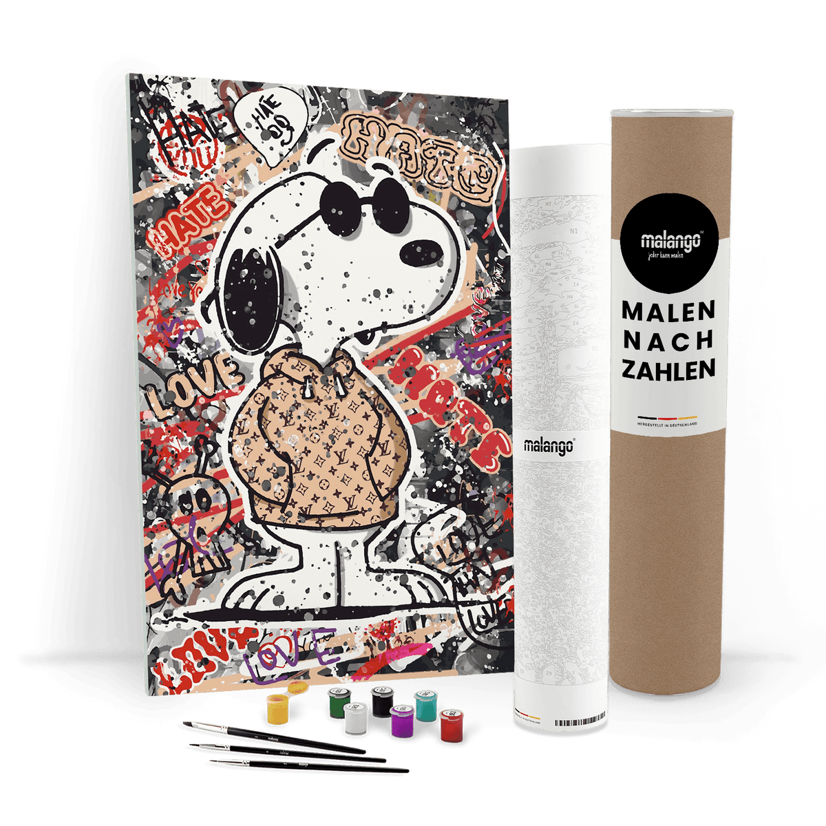 Malen nach Zahlen - LOVE AND HATE - LIMITED EDITION