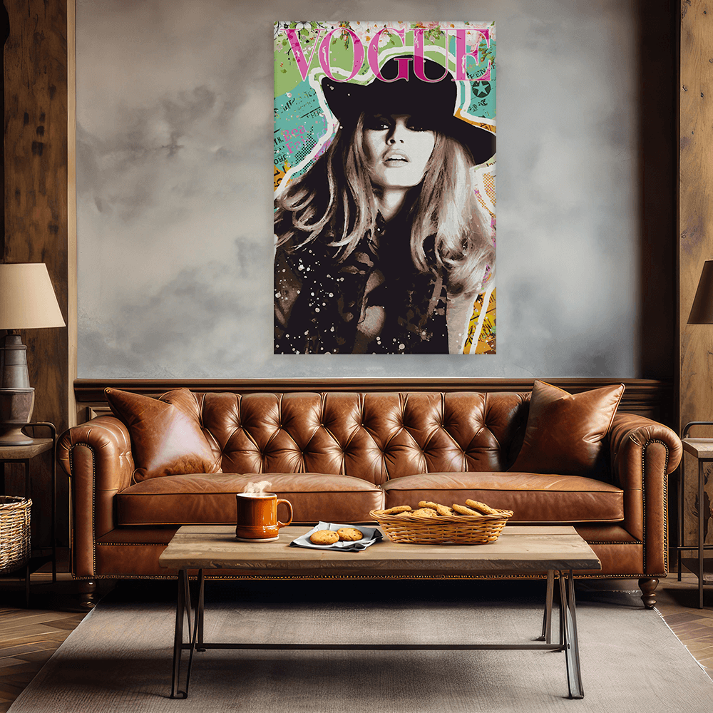 Malen nach Zahlen - BRIGITTE BARDOT POP ART - COVER GIRL - LIMITED EDITION