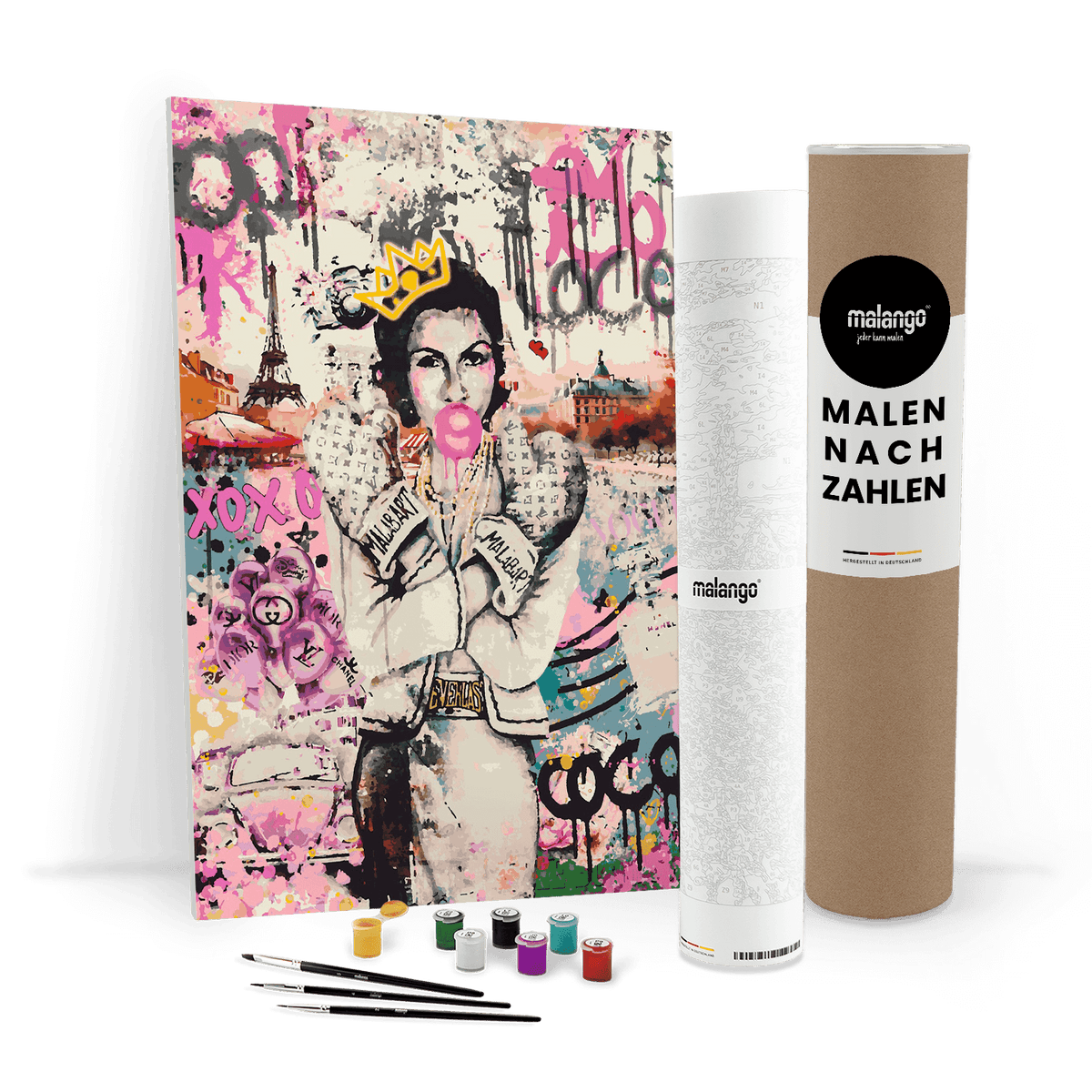 Malen nach Zahlen - COCO POP ART - COCO LOVES PARIS - LIMITED EDITION