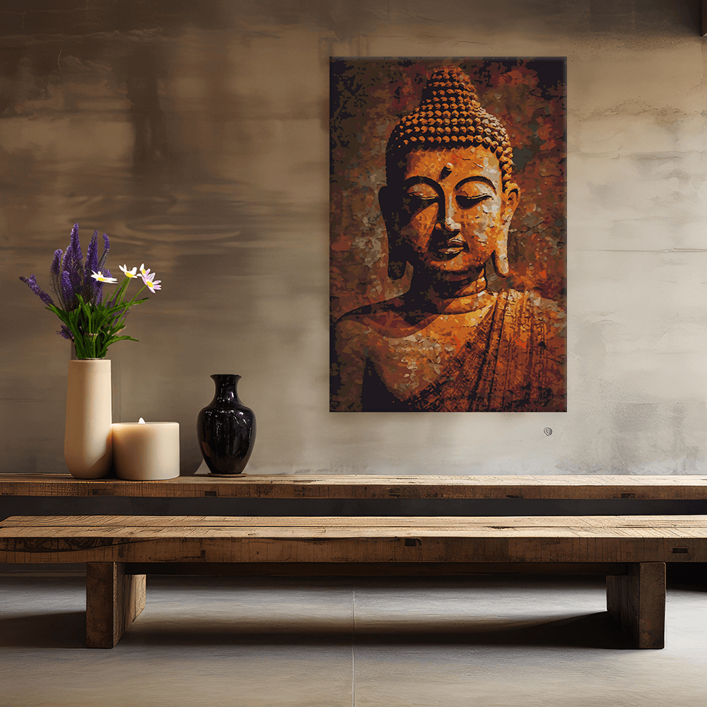 Malen nach Zahlen - Buddha Boho