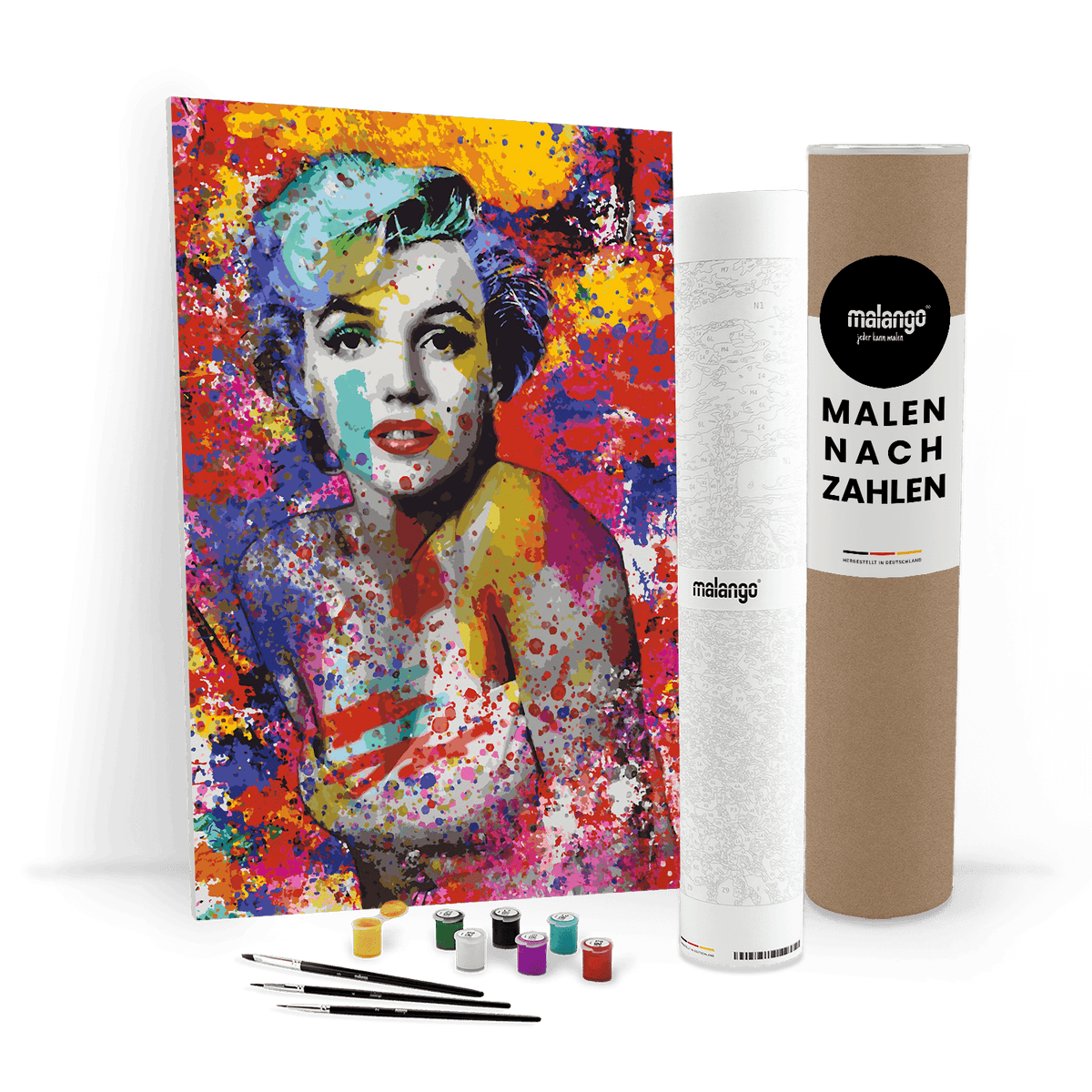 Malen nach Zahlen - MARILYN MONROE - COLOR ME POP ART - LIMITED EDITION