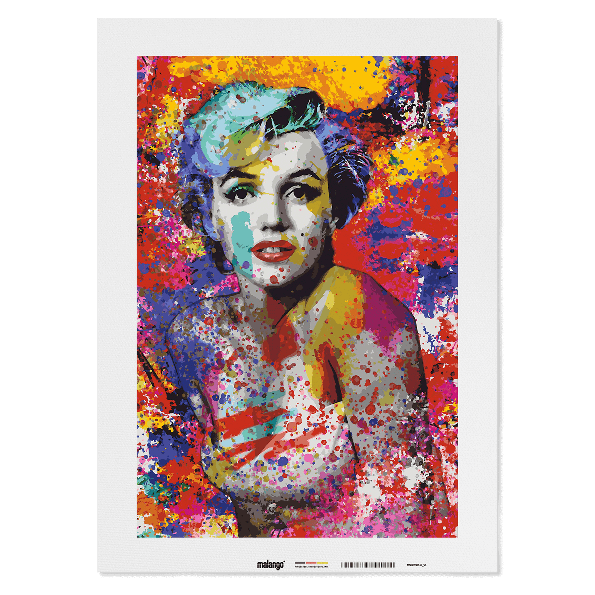 Malen nach Zahlen - MARILYN MONROE - COLOR ME POP ART - LIMITED EDITION