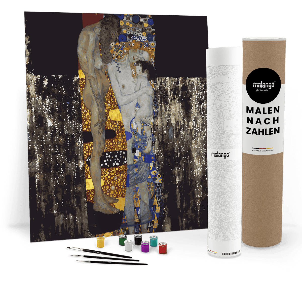 Malen nach Zahlen - Gustav Klimt - Die drei Lebensalter