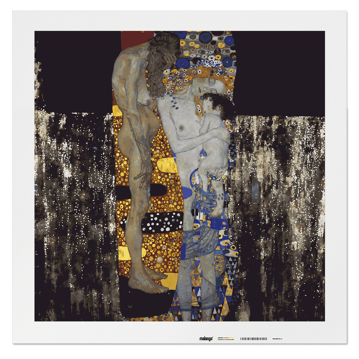 Malen nach Zahlen - Gustav Klimt - Die drei Lebensalter