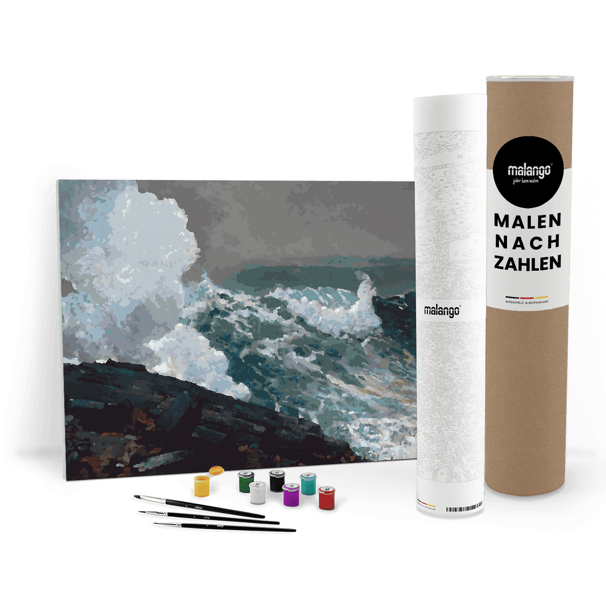 Malen nach Zahlen - Winslow Homer - Northeaster