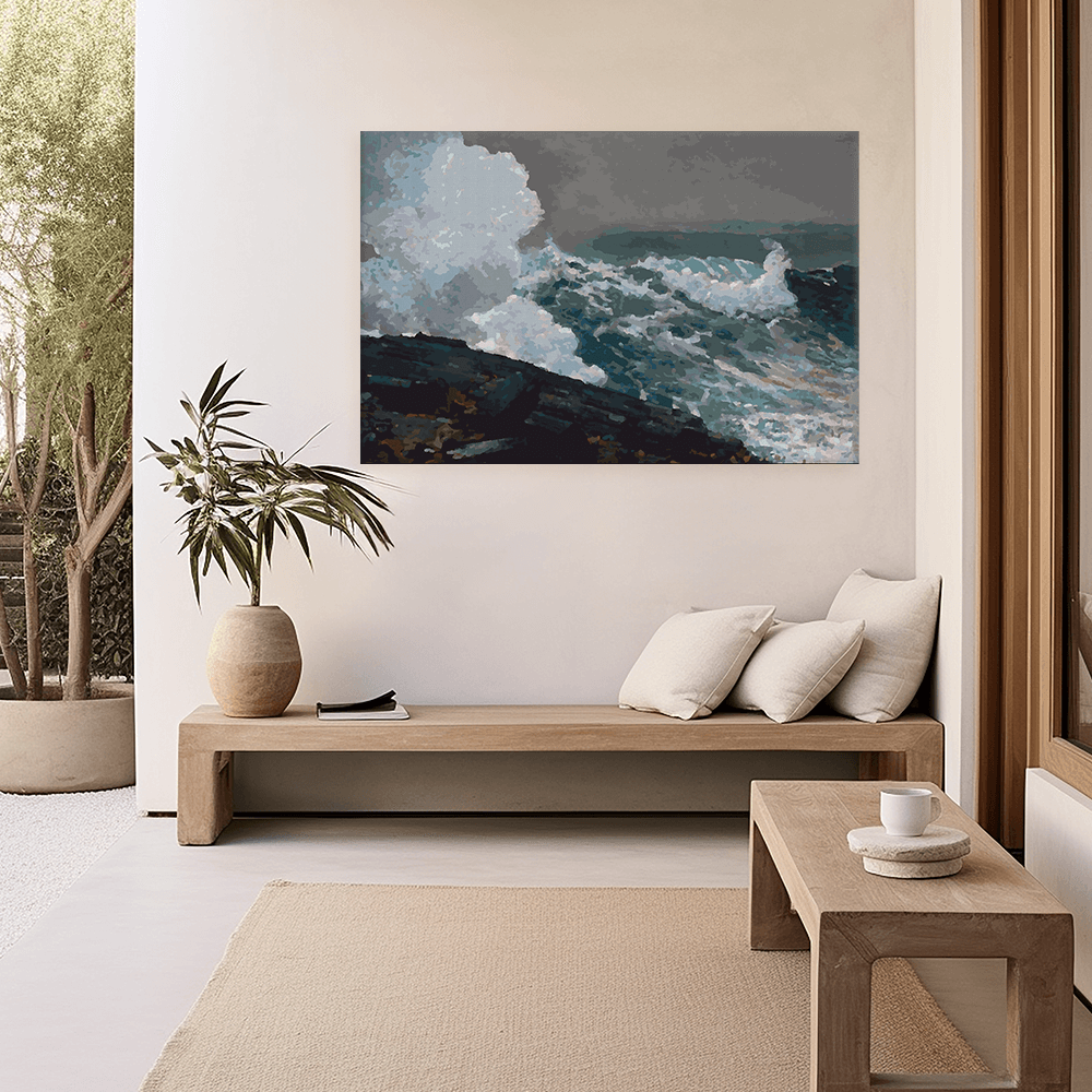 Malen nach Zahlen - Winslow Homer - Northeaster