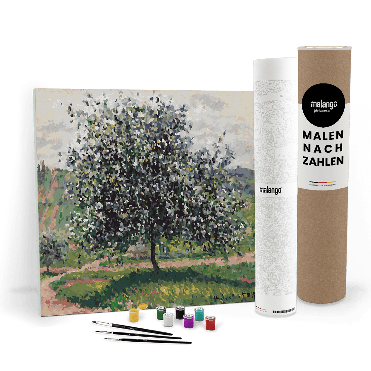 Malen nach Zahlen - Claude Monet - Der Apfelbaum