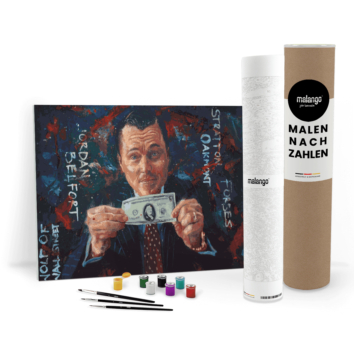 Malen nach Zahlen - Wolf Of Wall Street No. 1 - Amos - Limited Edition