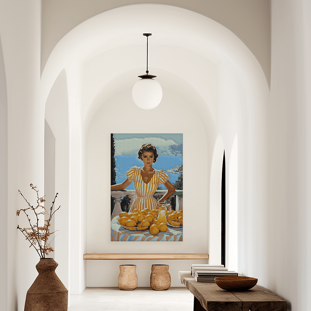 Malen nach Zahlen - Bella Donna e Limoncello