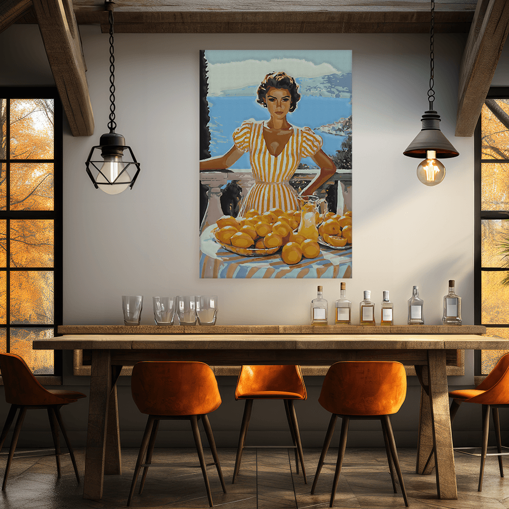 Malen nach Zahlen - Bella Donna e Limoncello