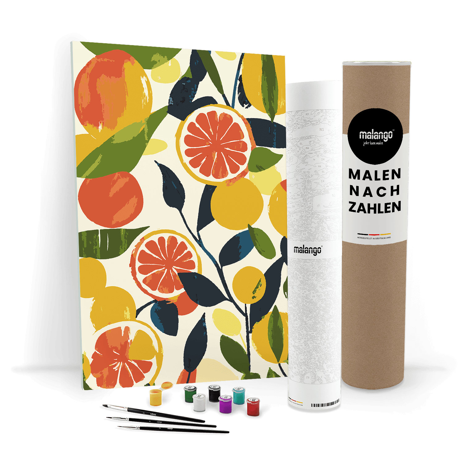 Malen nach Zahlen - Citrus Vibes