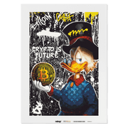 Malen nach Zahlen - Dagobert Bitcoin Duck No. 1 - Meddehbi - Limited Edition
