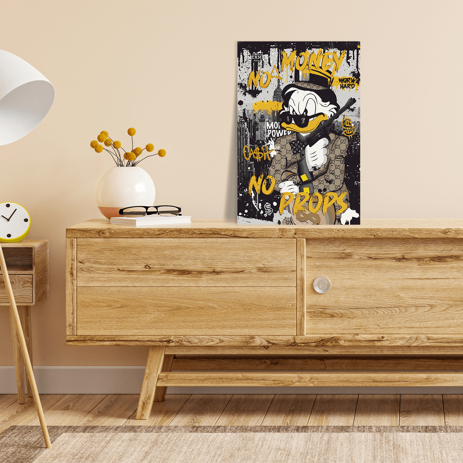 Malen nach Zahlen - DAGOBERT GANGSTER DUCK No. 1 - LIMITED EDITION