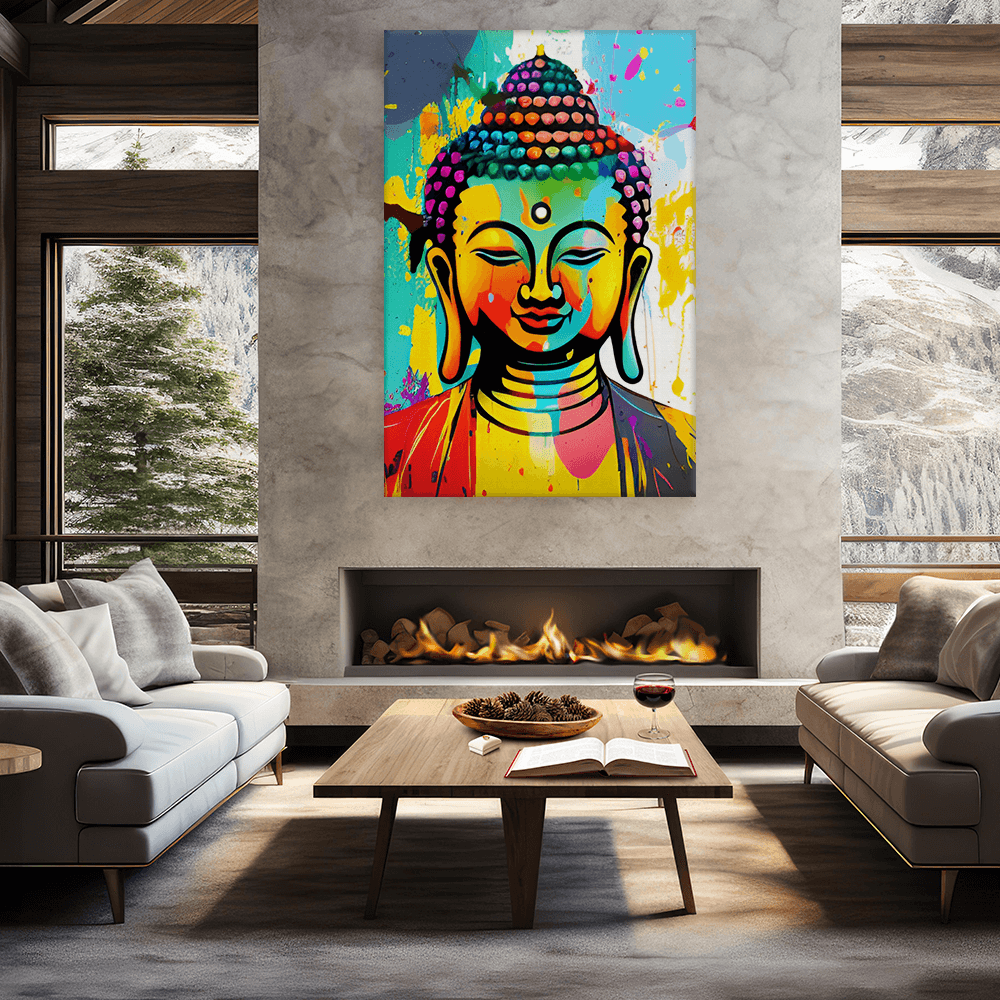 Leinwandbild - Buddha Ben