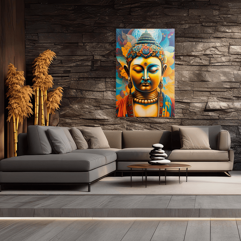 Leinwandbild - Buddha Blossom