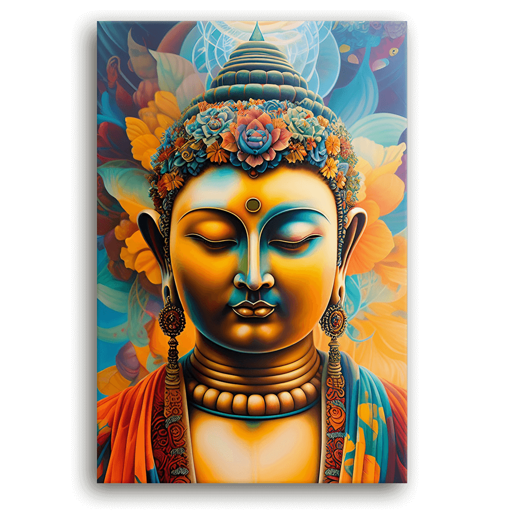 Leinwandbild - Buddha Blossom