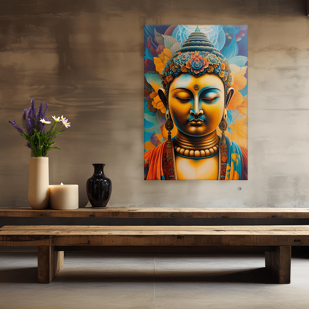 Leinwandbild - Buddha Blossom