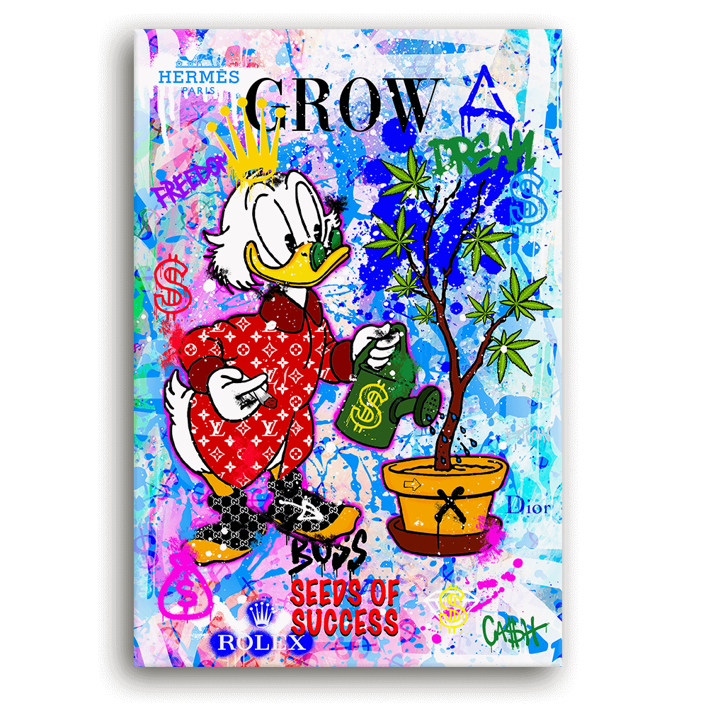Leinwandbild - DAGOBERT SEEDS OF SUCCESS No. 1 - LIMITED EDITION