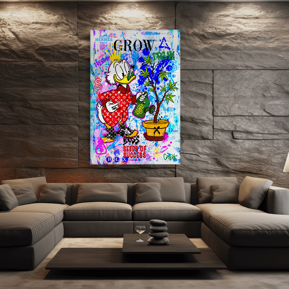 Leinwandbild - DAGOBERT SEEDS OF SUCCESS No. 1 - LIMITED EDITION